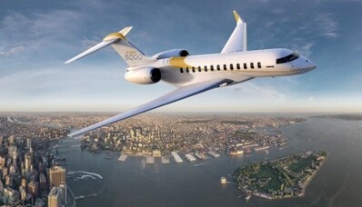 Bombardier Global 8000 Ärilennunduse uus tippkohtumine