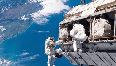 Lennata üle Maa otseülekandes ISS kosmosejaamast