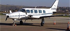 Piper PA 31 SENECA cabine intérieure