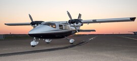 CESSNA 2 CONQUEST-2 cabine intérieur