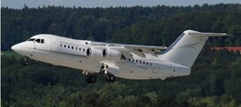 location jet privé - Cabine MD 87 avec sièges gris