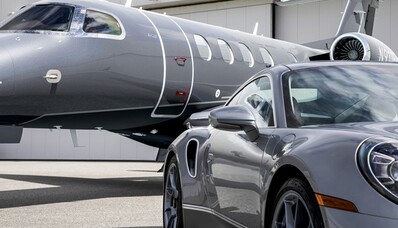 Porsche ja Embraer, enneolematu koostöö!