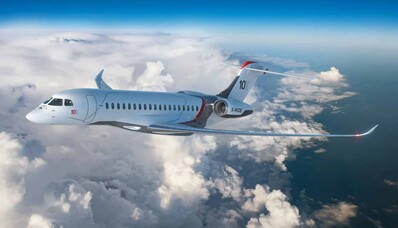 Dassault Aviation käivitab Falcon 10X, oma kõige võimsama eralennuki