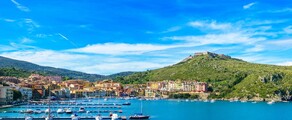 Eralennuki ja helikopteri tellimuslennud Porto Ercole'is