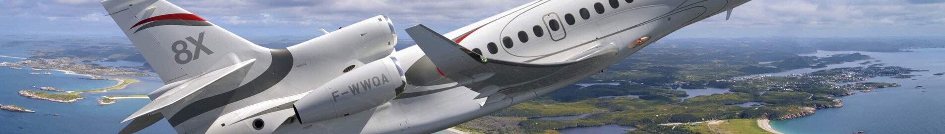 Falcon 8X parandab oma salongi