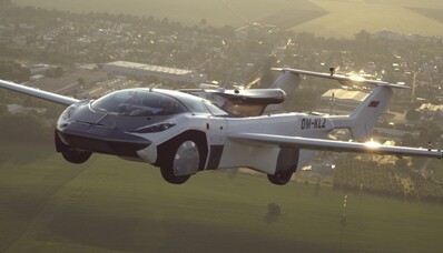 AirCar: Slovakkia lendav auto sertifitseeritud revolutsiooniline