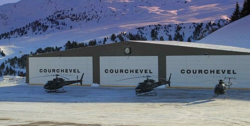 Genf - Courchevel: helikopteritransfeer