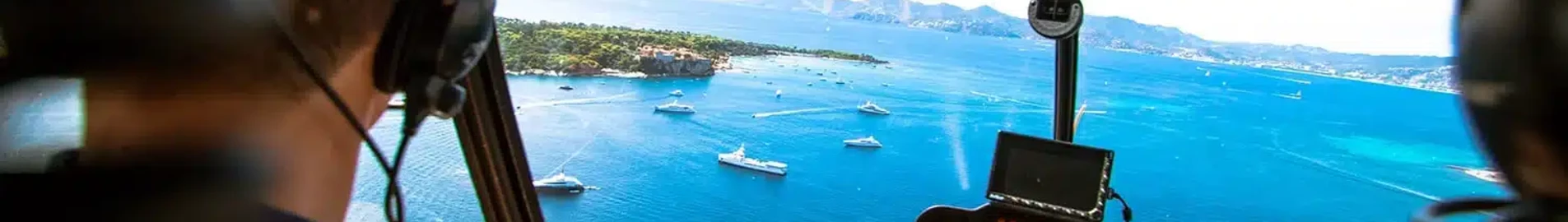 Saint-Tropez – Cannes: helikopteritransport