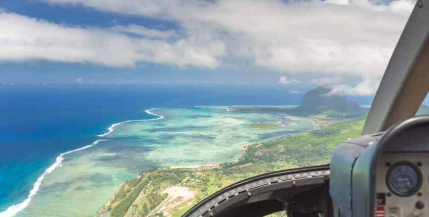 La Réunion - Mauritius: helikopteritransfeer