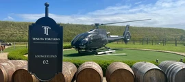 Château de Ferrières: kogemus helikopteriga