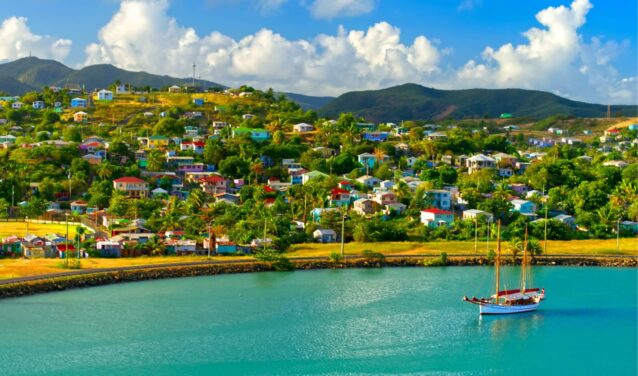 Antigua - Saint-Barthélemy: helikopteritransfeer