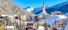 Zürich - St. Moritz: helikopteritransfeer
