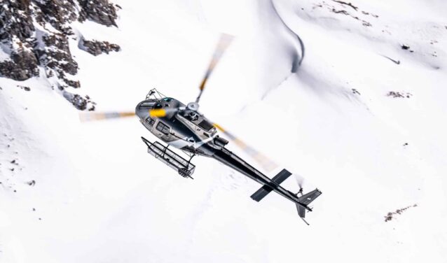 Lyon - Megève: helikopteritransfeer