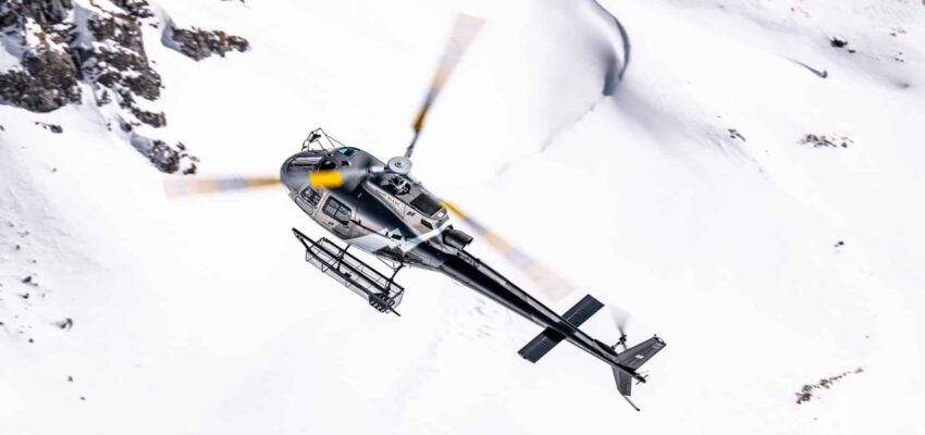 Lyon - Megève: helikopteritransfeer